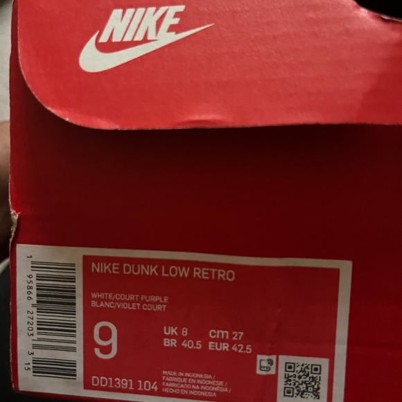 🚫🚫🚫🚫SOLD EUC Nike Dunk🚫🚫🚫🚫🚫 - Picture 5 of 5